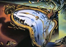 Eriyen Saat (İlk Patlama Anındaki Yumuşak Saat), 1954