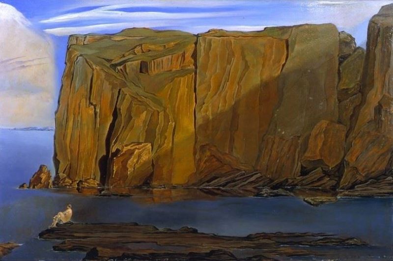Uçurumlar (Kayalıklardaki Kadın), 1926 resmi